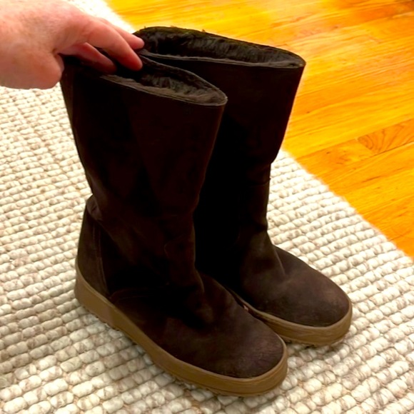 Aquatalia boots shearling lined waterproof - Picture 1 of 7
